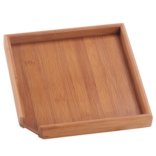 全竹制赏茶盘挑茶叶评审盘带字洱茶饼开茶分茶盒托盘茶具茶道配件