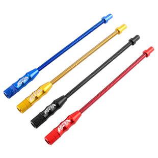 MUQZI山地公路折叠自行车可调节V刹弹簧弯管不锈钢可延长自由弯管