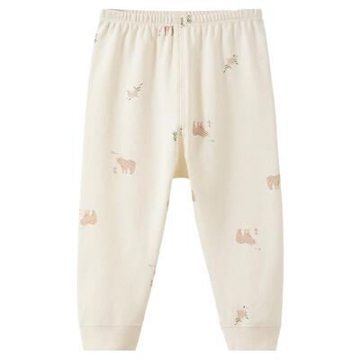 宝宝纯棉无骨打底内穿裤子春秋冬