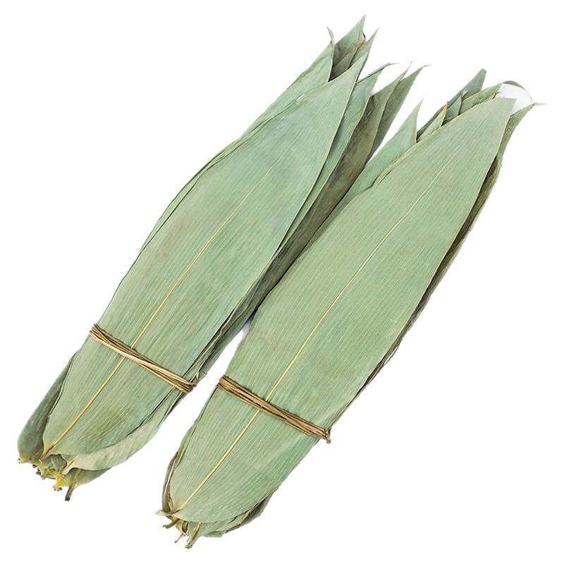 100张干粽叶大号清香赠草绳教程