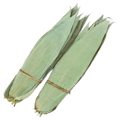 100张干粽叶大号清香赠草绳教程