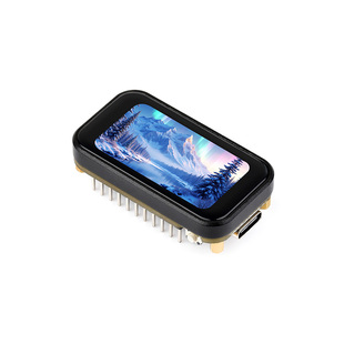 微雪 ESP32-S3 WIFI蓝牙开发板 1.47寸彩色可触控LCD屏 LVGL应用