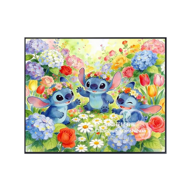 卡通史迪奇Stitch钻石画十字绣