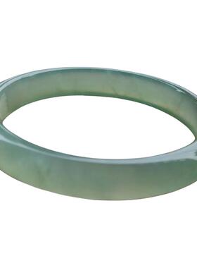 特大号手镯天然玉石手镯岫玉镯子加大号大码送妈妈送奶奶生日礼物