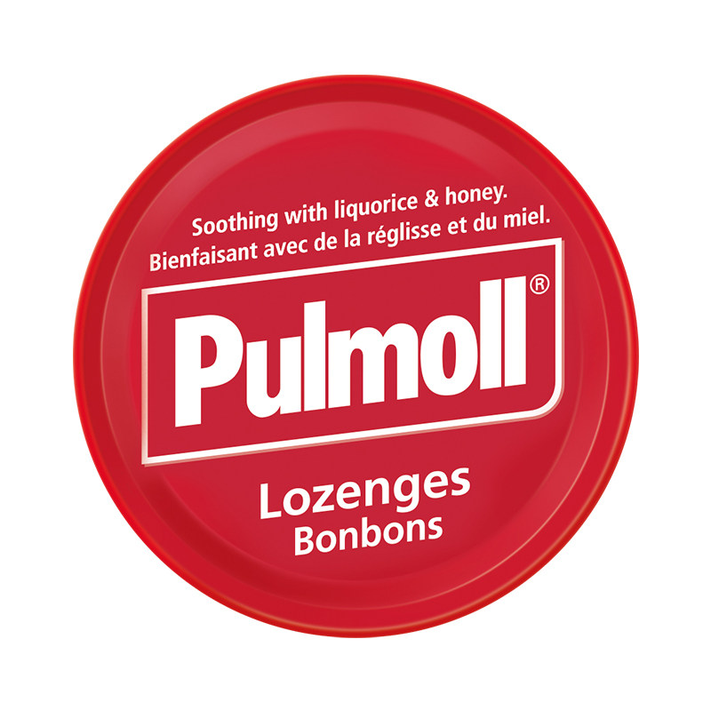【冠军推荐】德国pulmoll飚摩润喉糖经典薄荷甘草蜂蜜味润喉糖