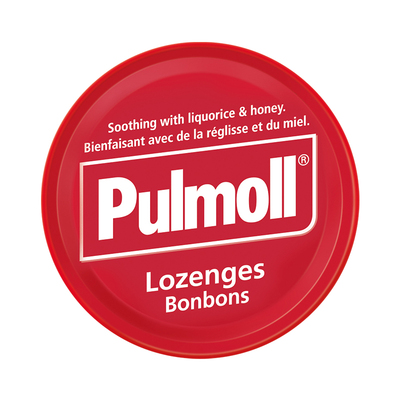 【冠军推荐】德国pulmoll飚摩润喉糖经典薄荷甘草蜂蜜味润喉糖