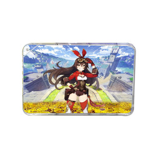 原神周边安柏流沙麻将流麻二次元卡砖立牌亚克力成品摆件生日礼物