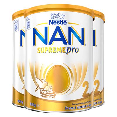 雀巢超级能恩婴幼儿奶粉2段800g