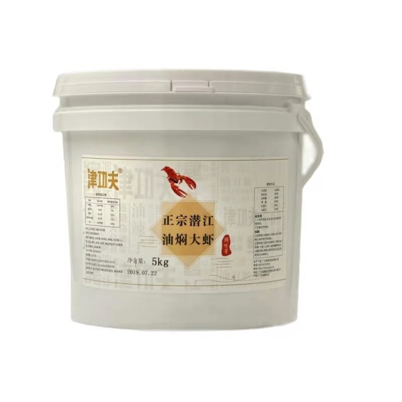 津功夫正宗潜江油焖大虾酱5kg小龙虾调味料餐饮商用一料多用批发