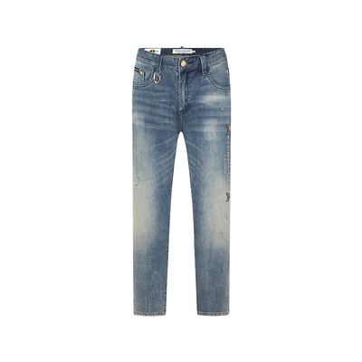 PP意大利男装新款百搭复古牛仔裤