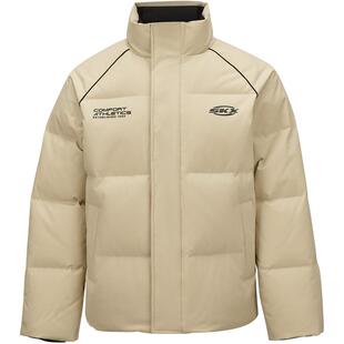 斯凯奇官方outlets男女运动羽绒服立领短款防风防泼水石墨烯内里