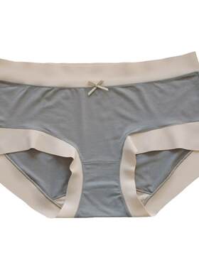 莫代尔三角内裤3件超舒服棉高弹