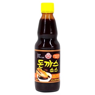 韩国进口不倒翁炸猪排沙司415g猪扒汁蘸酱猪排调味酱猪排汁