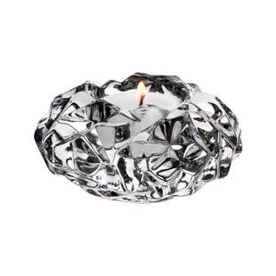 瑞典Orrefors CARAT克拉北欧轻奢水晶高烛台花瓶家用摆件家居饰品