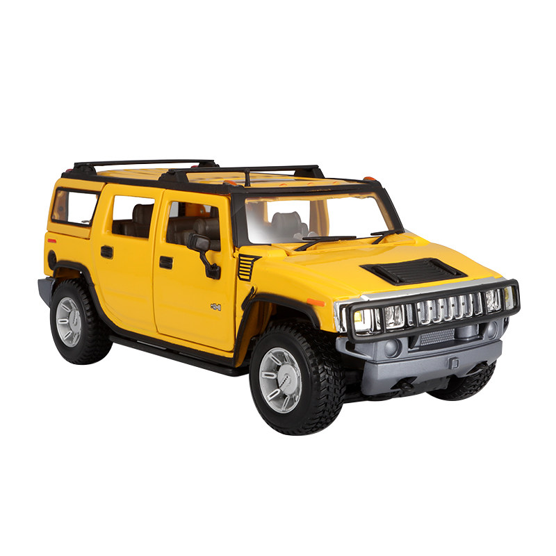 127悍马hummerH2仿真合金车模