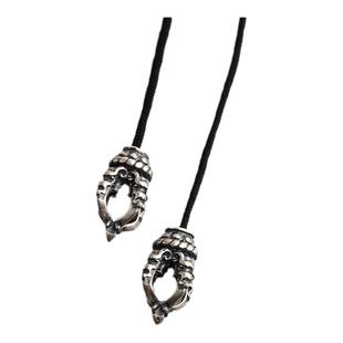 s925纯银藏式金刚杵弟子珠收尾文玩星月金刚菩提手串diy配饰配件