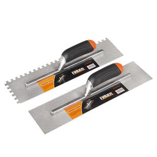 抹泥灰刀刮腻子泥瓦工具抹子平灰神器批灰刀不锈钢带齿刮板刀粉墙