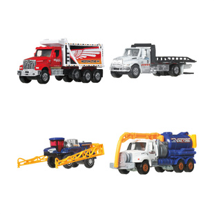 火柴盒合金玩具车JCY27工程车 2026款 机场消防车 垃圾车Matchbox