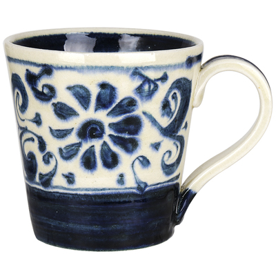 日本进口宗山窑陶瓷马克杯茶杯