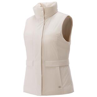 KOLON SPORT可隆女士羽绒马夹防风防泼水鹅绒马甲商务风无袖外套