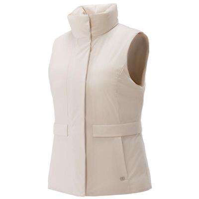 KOLON SPORT可隆女士羽绒马夹防风防泼水鹅绒马甲商务风无袖外套