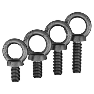 吊环螺丝12.9级吊环螺栓高强度模具起重吊环螺钉加长m10m12m16m20