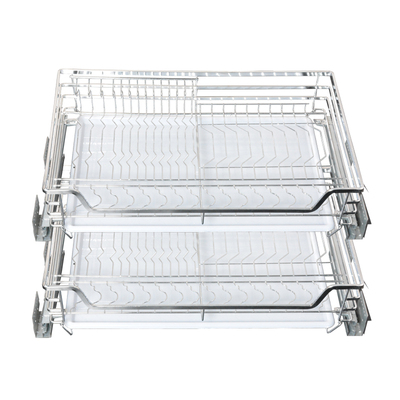 厨房拉篮304不锈钢柜体碗碟橱柜