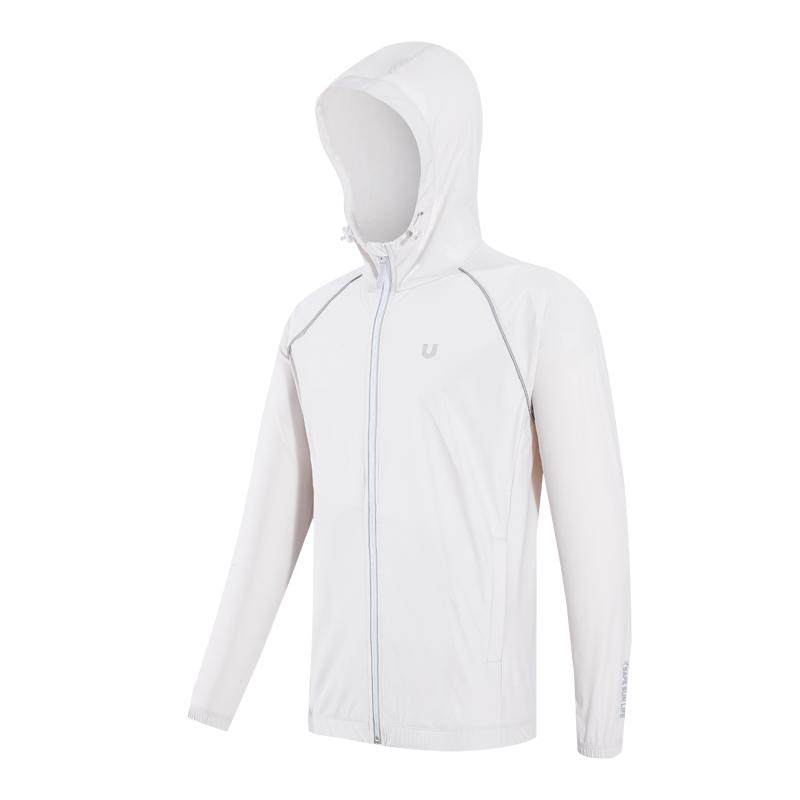 UV100防晒外套新款男夏户外防紫外线运动骑行连帽遮阳防晒服24114