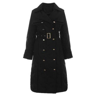 加长款宽松保暖羽绒服