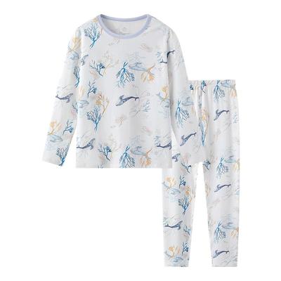 英氏男童莫代尔秋衣秋裤内衣套装