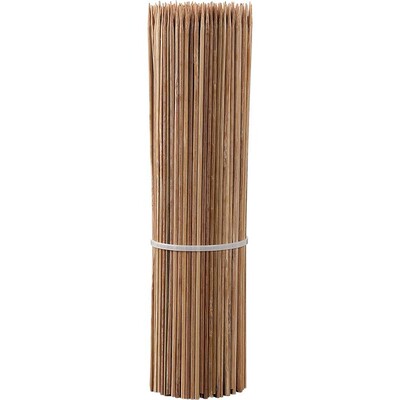 特硬碳化竹签光滑无毛刺