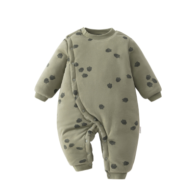 棉恋森婴儿衣服冬季夹棉连体衣