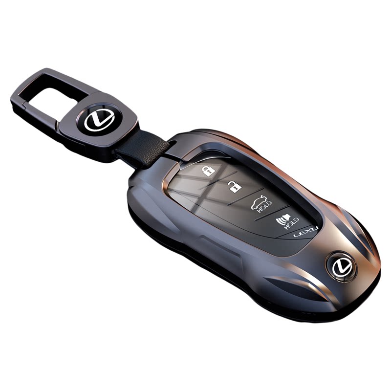酷斯特适用于雷克萨斯es300h钥匙套rx350h/es200壳rx300车nx200扣