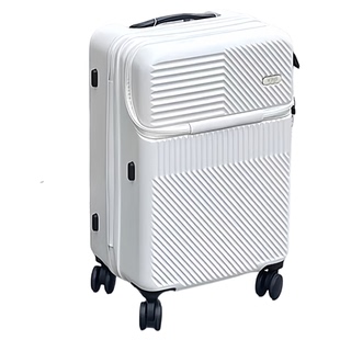 前开口行李箱女2025新款密码旅行箱大学生多功能登机皮箱拉杆箱男