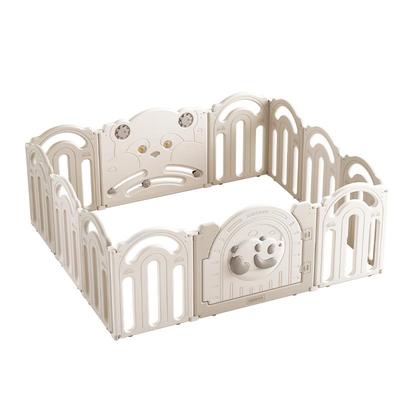 BABYGO熊猫游戏围栏防夹手设计