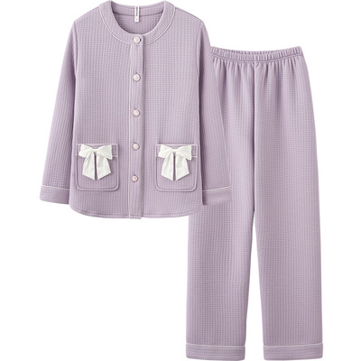 思莉太太女夹层甜美睡衣