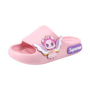 儿童拖鞋新款宝宝可爱软底防滑女童凉拖女孩公主小童室内洗澡防滑