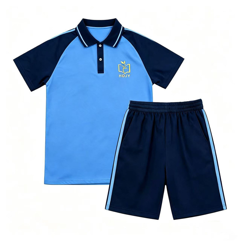 广东惠东统一校服中小学生2026新款夏装套装透气舒适男女同款