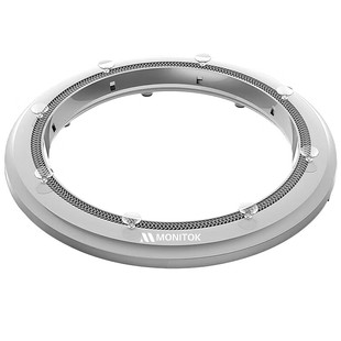 美国电动转盘底座圆餐桌自动旋转转芯家用酒店桌面圆盘智能转动器