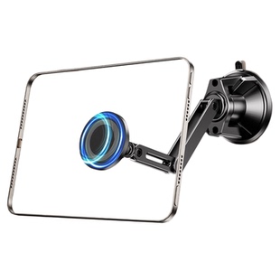 吸盘式磁吸平板支架金属悬臂墙面真空吸附magsafe固定免打孔上墙厨房厕所墙壁挂墙折叠床头手机懒人ipad通用