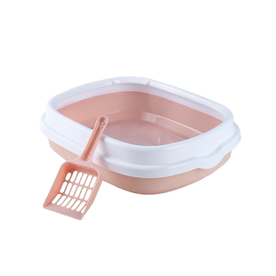 HCPET华创猫砂盆大号防外溅半封闭猫咪厕所隔臭猫拉屎盆猫咪用品