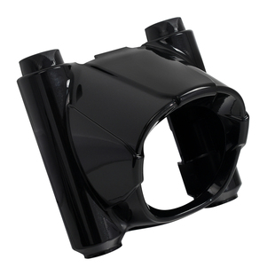 黑旗500前大灯罩黑色外壳配件奔达摩托车改装件猪头罩原车开模件