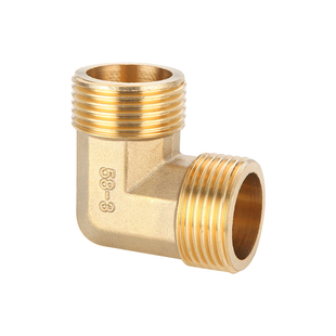 黄铜弯头4分6分1寸内丝外丝变径DN15内外牙活接加长水管接头配件