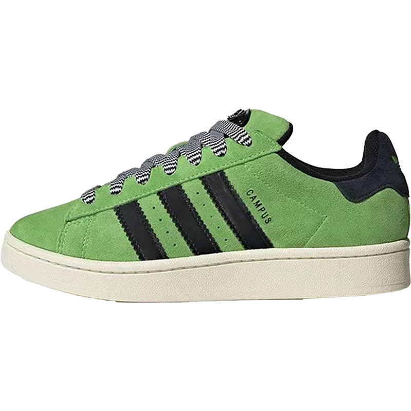 Adidas/阿迪达斯官方正品女士合成革闪光防滑耐磨低帮板鞋HQ4409