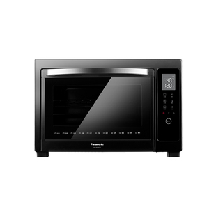 松下烤箱家用大容量多功能烘焙电子式全自动38L家庭电烤箱HM3810