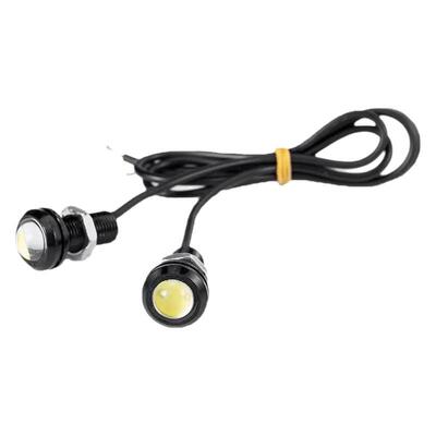 18mm/23mm鹰眼灯 防水超薄 12V/24V 10W超亮LED汽车日行灯 DIY灯