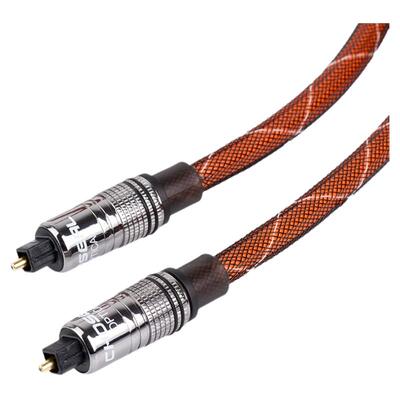 秋叶原GH1706/QS1102 音频线音响功放数字光纤线 方对方信号线电视数字光纤音箱线spdif光钎音频线连接线