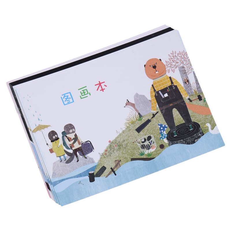 本装空白本子小学生画纸白纸批发