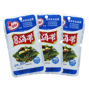 小贴士海带丝海带片海带结下饭菜咸菜33g零食休闲食品小吃圣诞节
