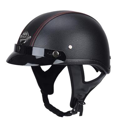 哈雷ysdl冬天复古踏板头盔电动车